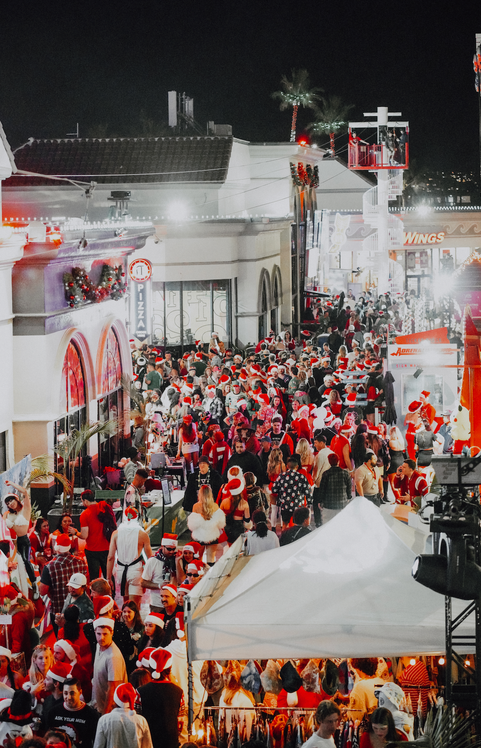 Almost Nakey Santacon - Belmont Park